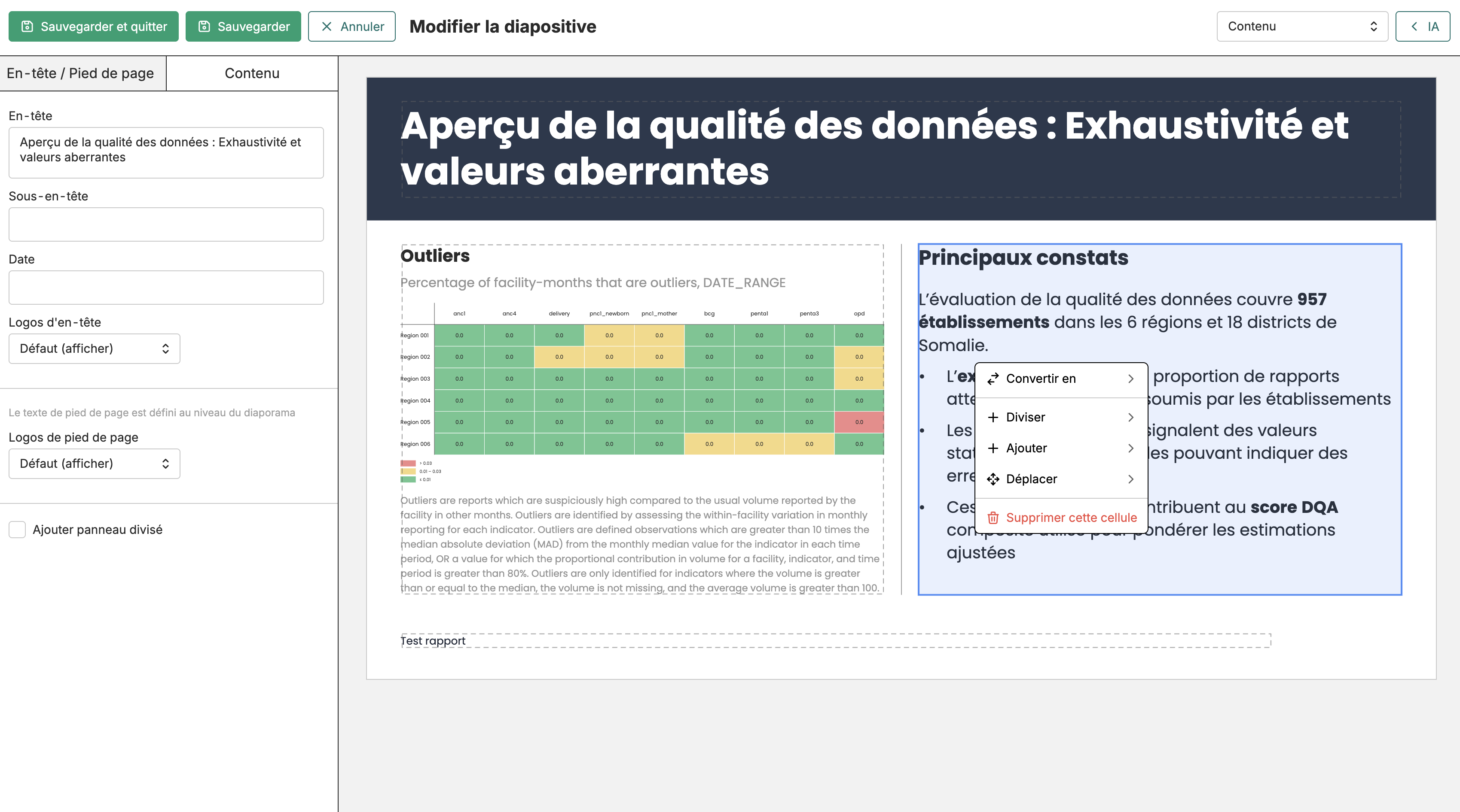 Building Content Slides FR