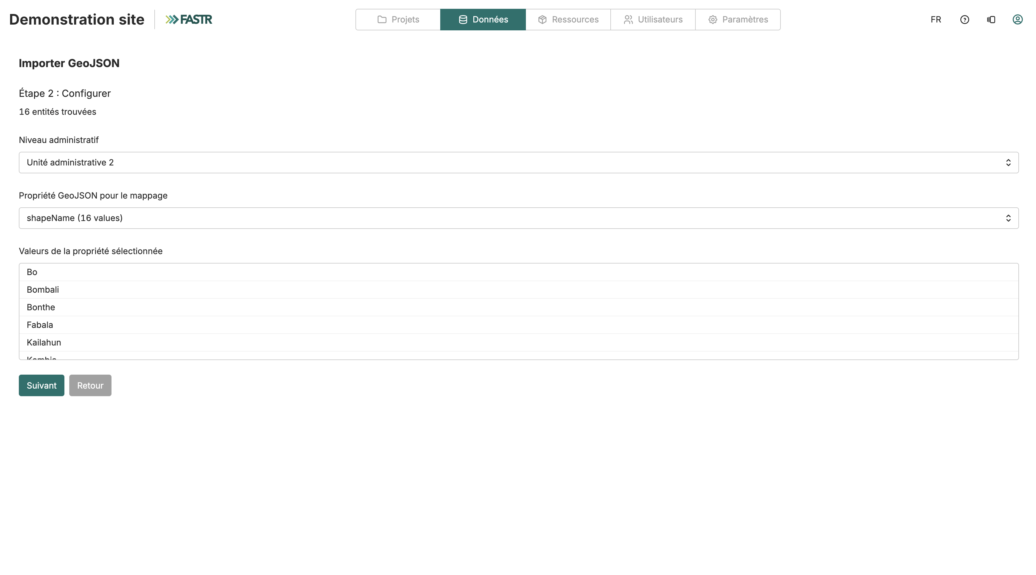 GeoJSON FR