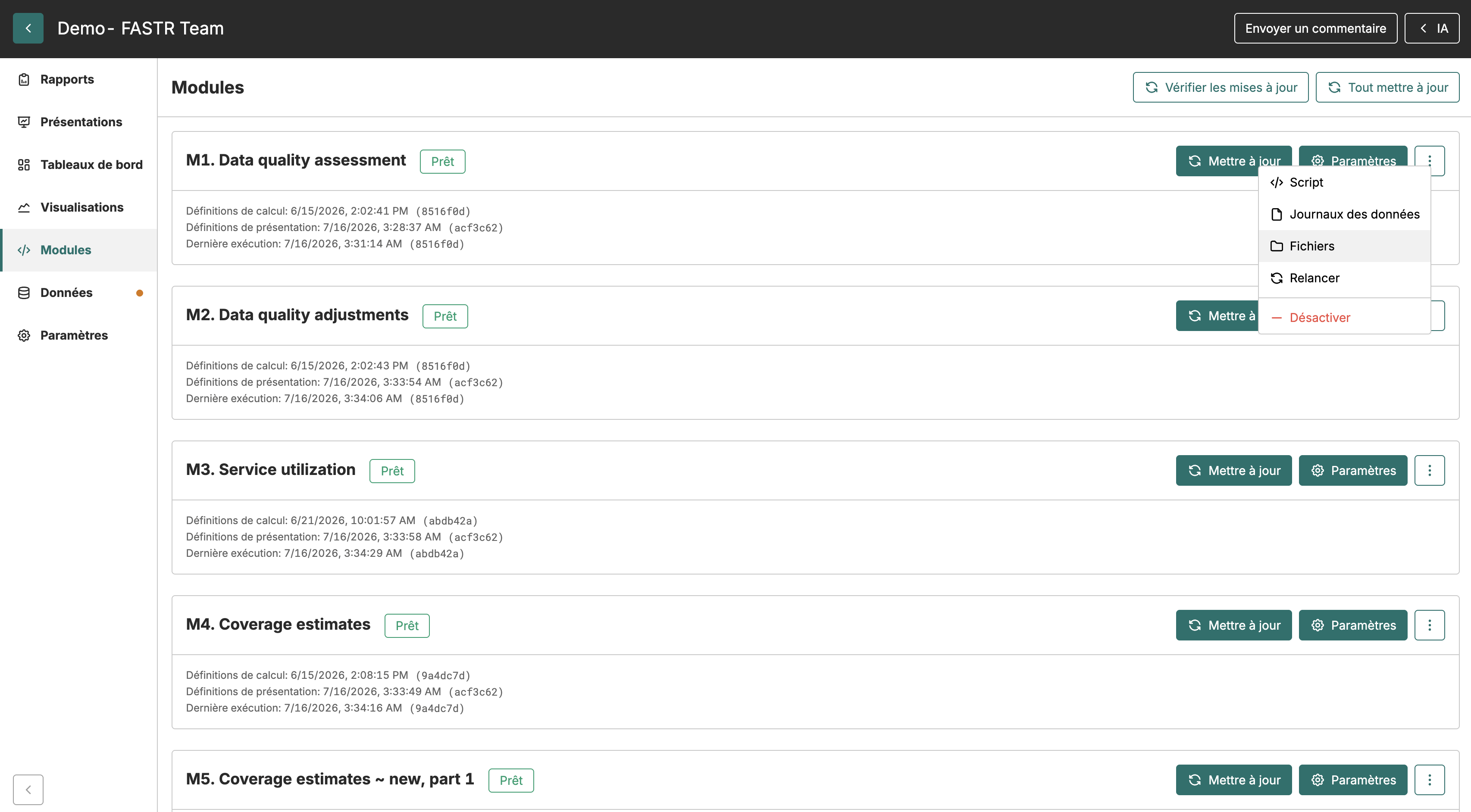 Module Logs FR