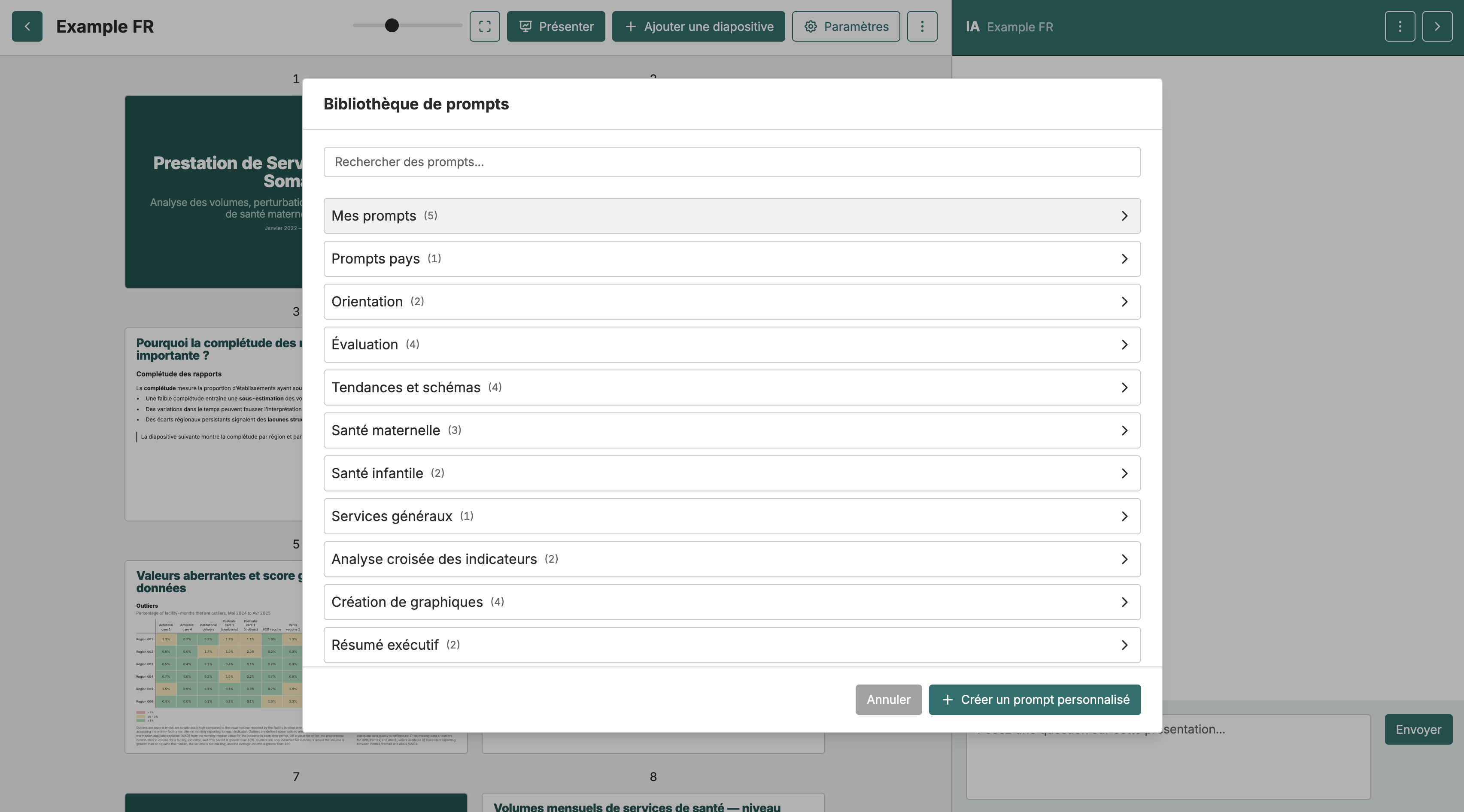 Prompt Library FR