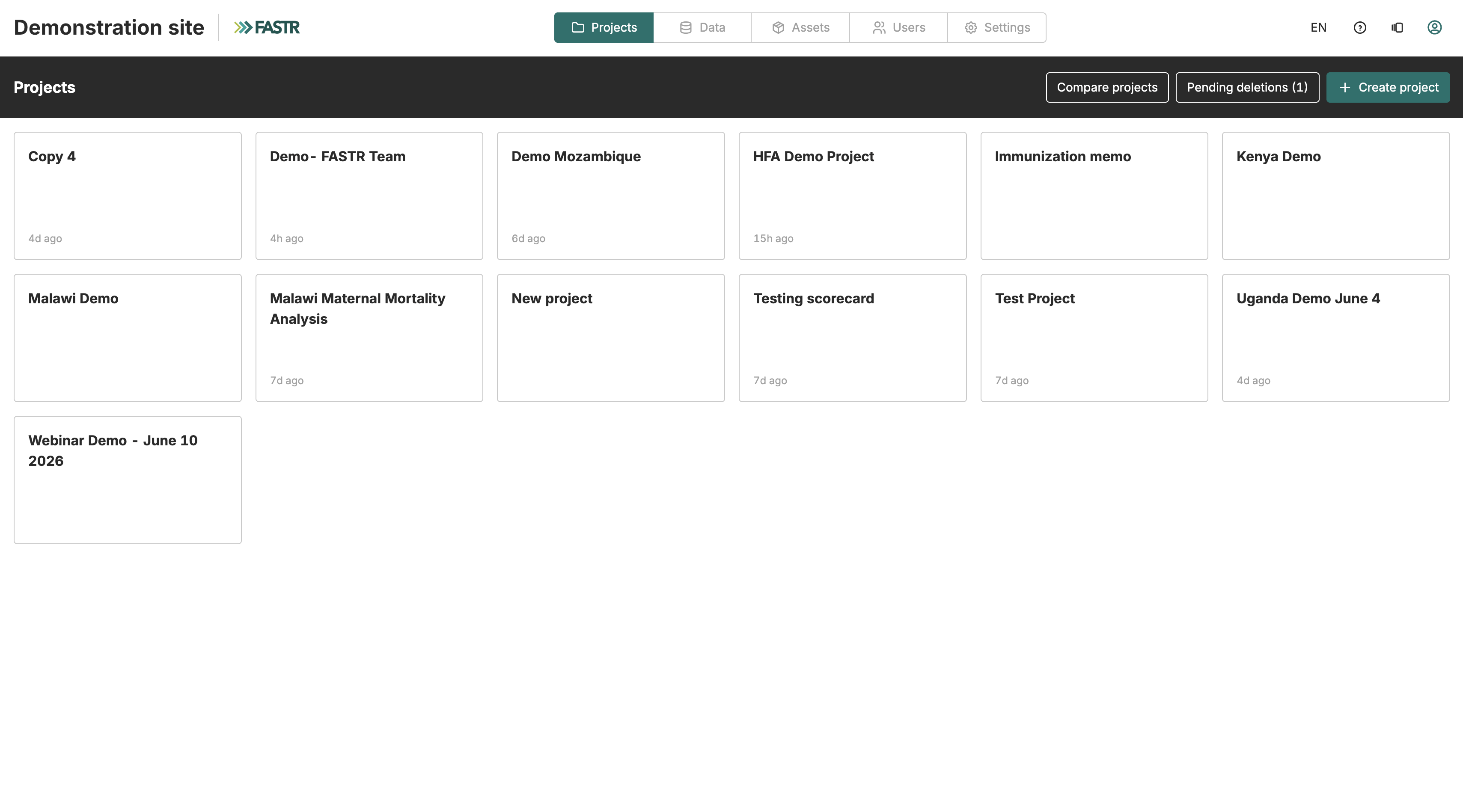 Top Nav Demo