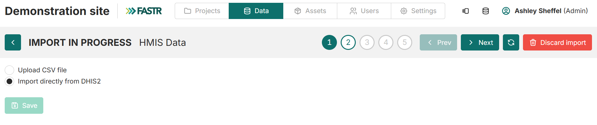h:200 Direct import feature